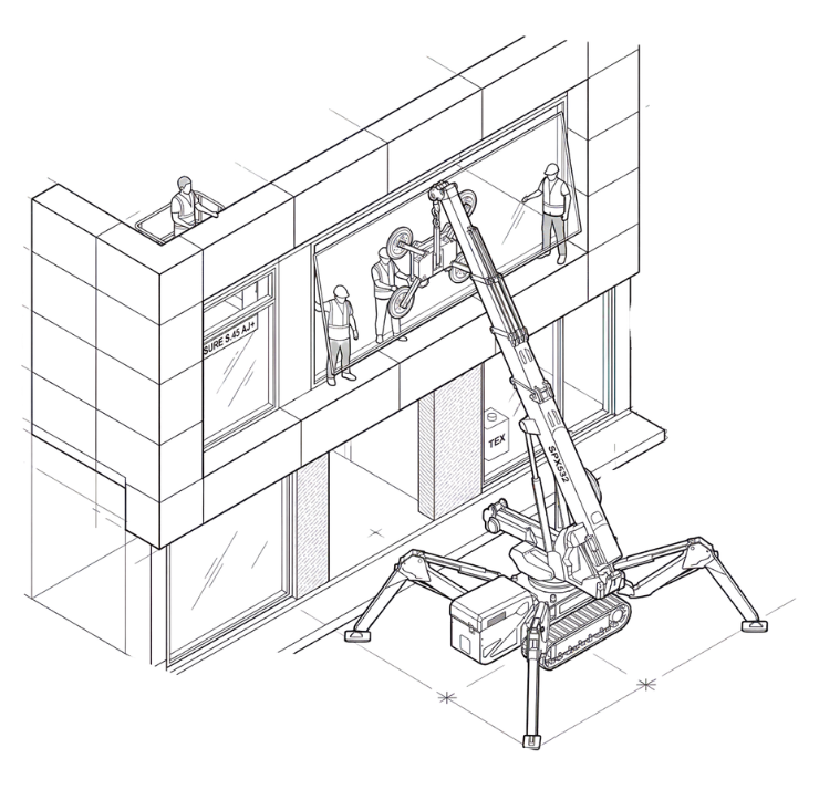 Vacuum Lifters for Glass Installation