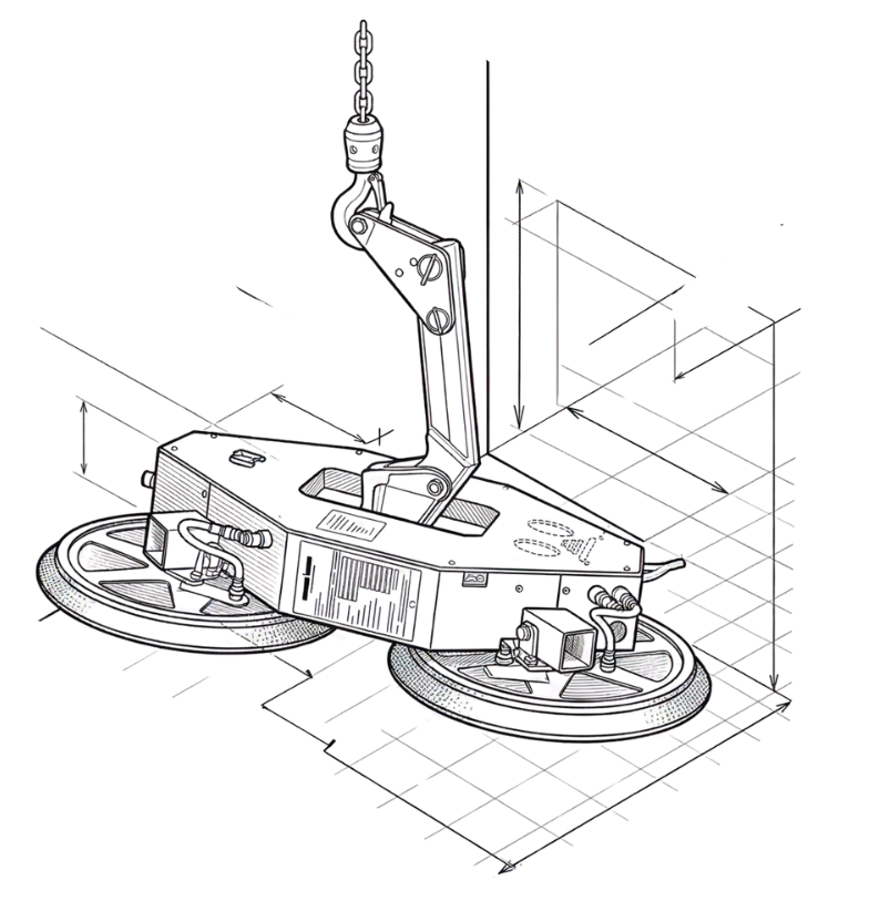 Vacuum Lifters for Glass Installation
